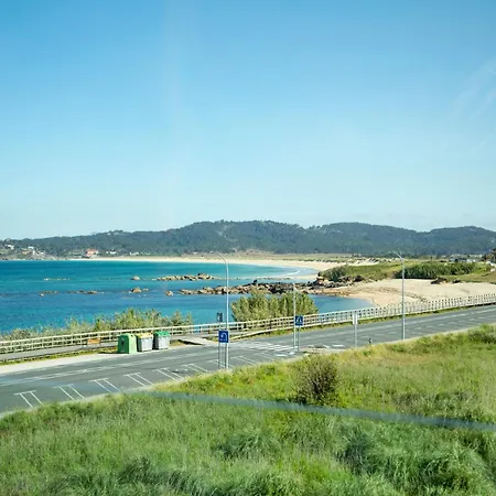 Hotel Delfin Azul Playa de la Lanzada Exterior photo