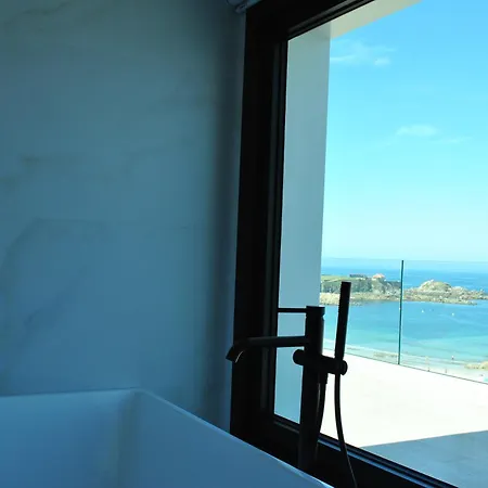 Hotel Delfin Azul Playa de la Lanzada Exterior photo