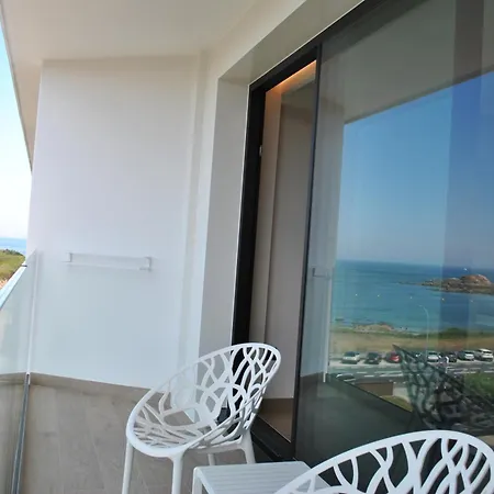 Hotel Delfin Azul Playa de la Lanzada Exterior photo